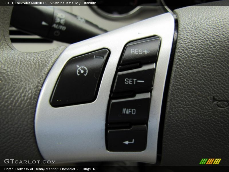 Silver Ice Metallic / Titanium 2011 Chevrolet Malibu LS
