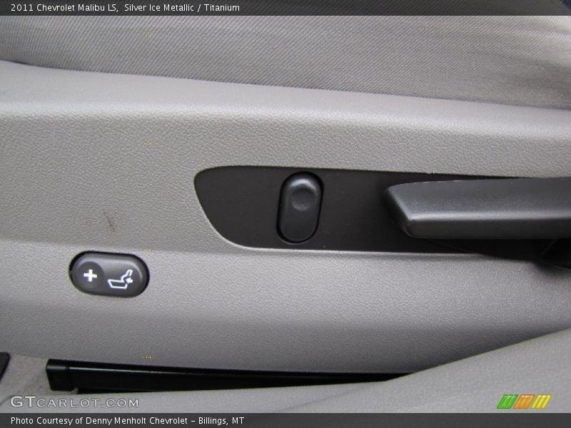 Silver Ice Metallic / Titanium 2011 Chevrolet Malibu LS