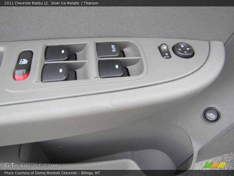Silver Ice Metallic / Titanium 2011 Chevrolet Malibu LS
