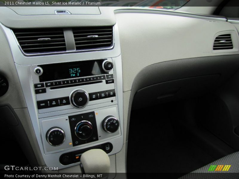 Silver Ice Metallic / Titanium 2011 Chevrolet Malibu LS
