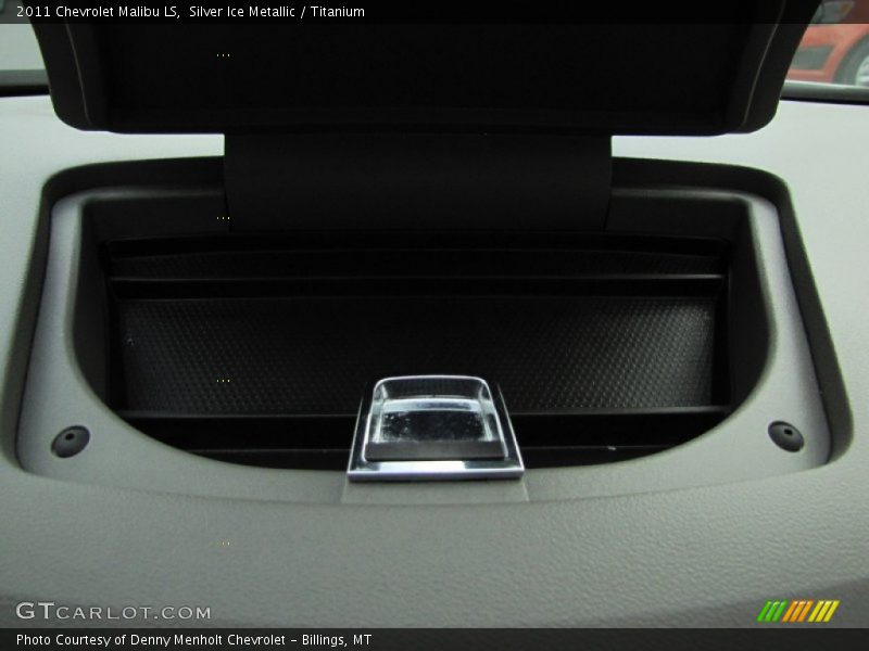 Silver Ice Metallic / Titanium 2011 Chevrolet Malibu LS