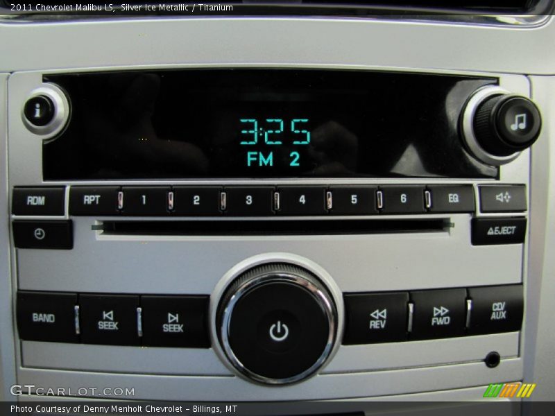 Silver Ice Metallic / Titanium 2011 Chevrolet Malibu LS