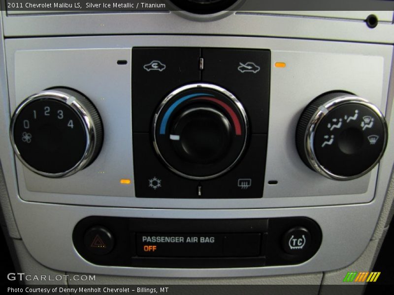 Silver Ice Metallic / Titanium 2011 Chevrolet Malibu LS