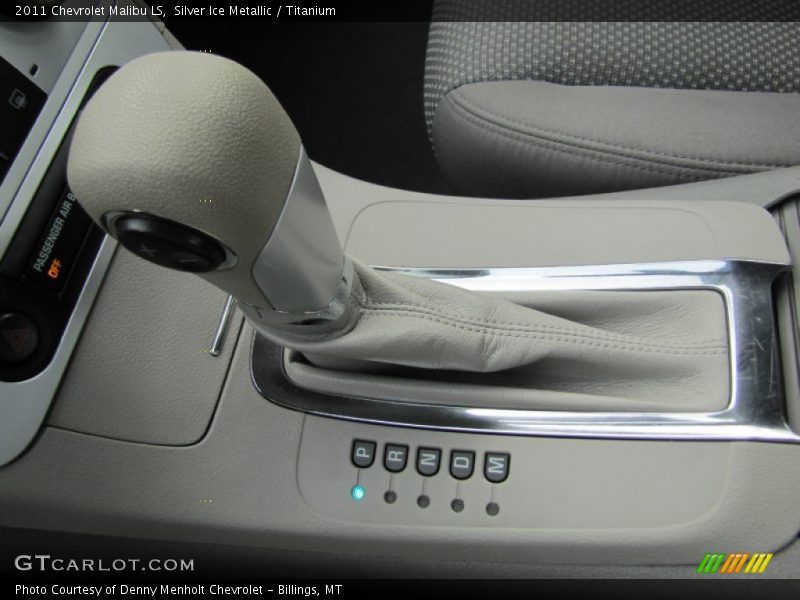 Silver Ice Metallic / Titanium 2011 Chevrolet Malibu LS
