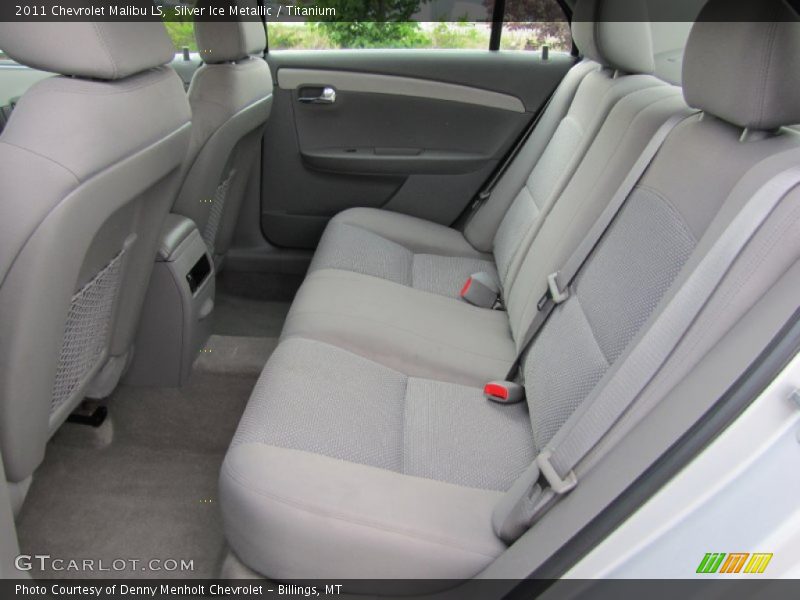 Silver Ice Metallic / Titanium 2011 Chevrolet Malibu LS