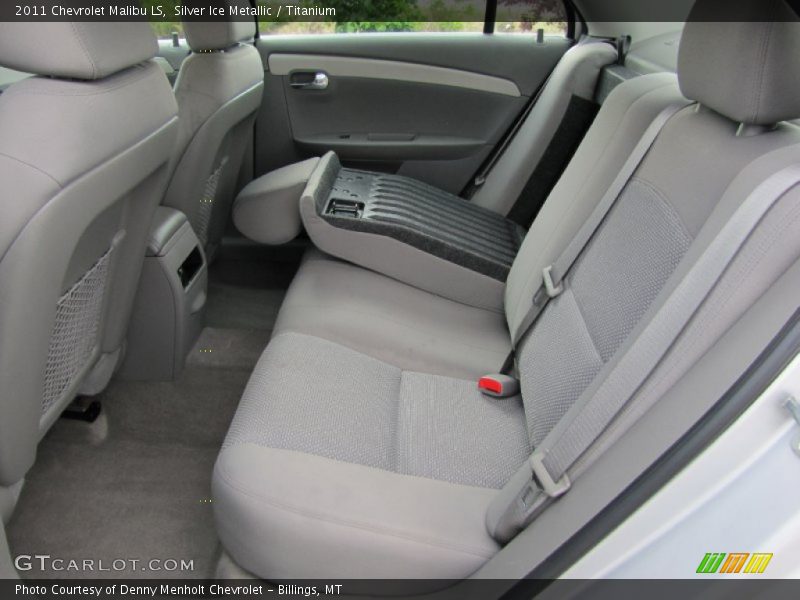 Silver Ice Metallic / Titanium 2011 Chevrolet Malibu LS