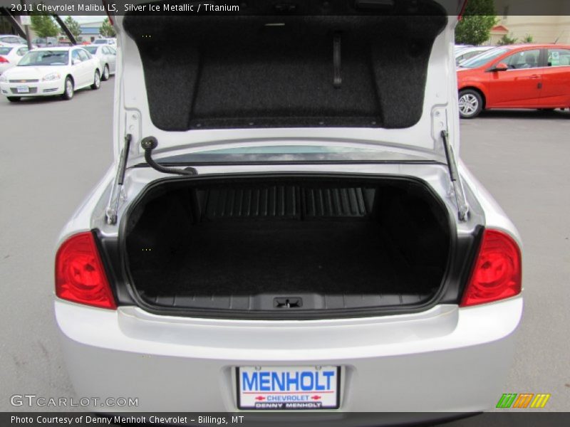 Silver Ice Metallic / Titanium 2011 Chevrolet Malibu LS