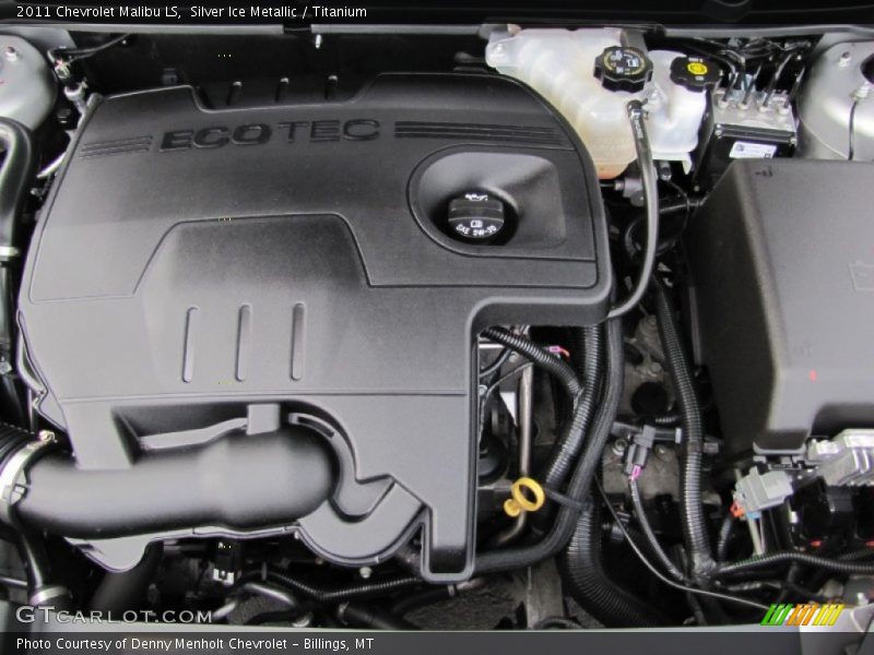 Silver Ice Metallic / Titanium 2011 Chevrolet Malibu LS