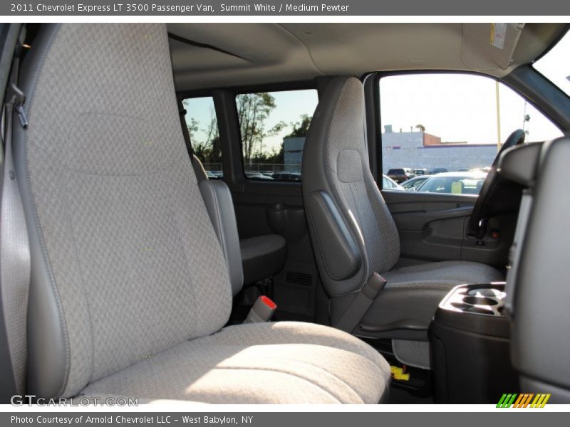 Summit White / Medium Pewter 2011 Chevrolet Express LT 3500 Passenger Van