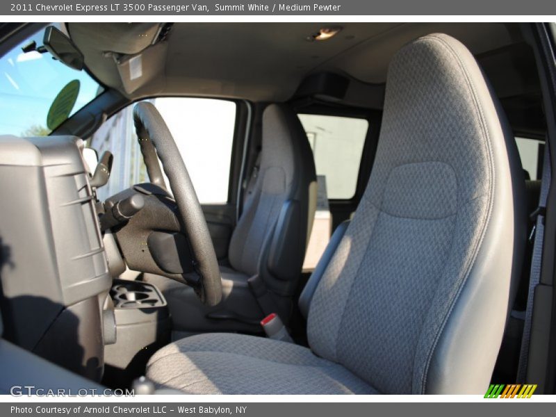 Summit White / Medium Pewter 2011 Chevrolet Express LT 3500 Passenger Van