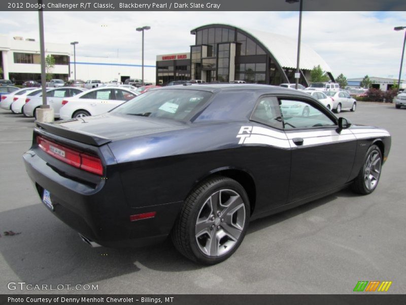 Blackberry Pearl / Dark Slate Gray 2012 Dodge Challenger R/T Classic