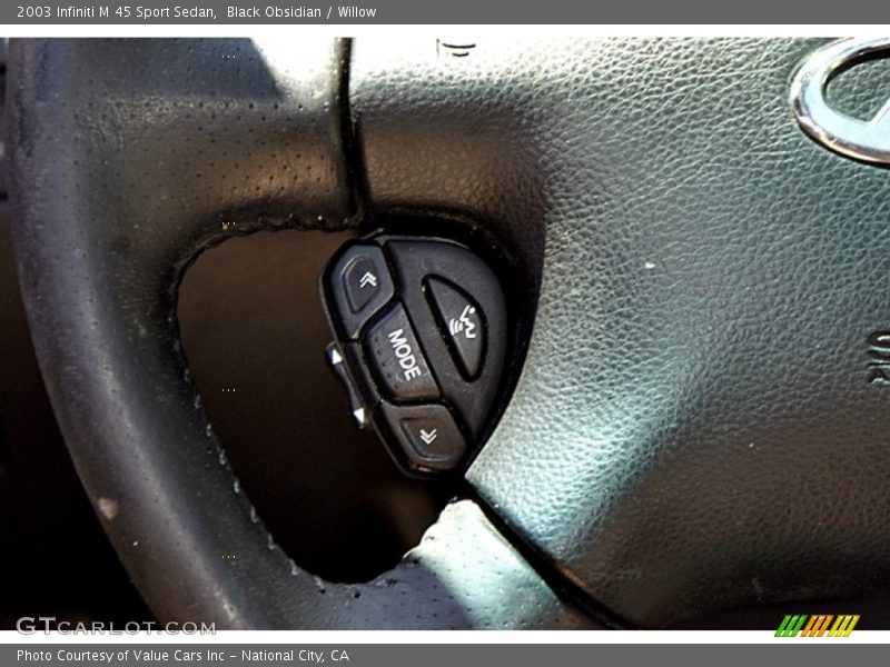 Black Obsidian / Willow 2003 Infiniti M 45 Sport Sedan