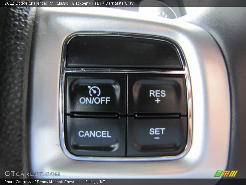Controls of 2012 Challenger R/T Classic