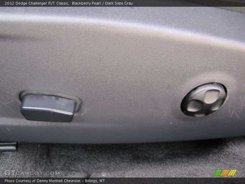 Blackberry Pearl / Dark Slate Gray 2012 Dodge Challenger R/T Classic