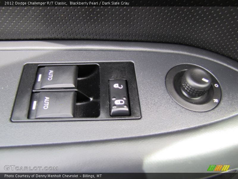 Blackberry Pearl / Dark Slate Gray 2012 Dodge Challenger R/T Classic