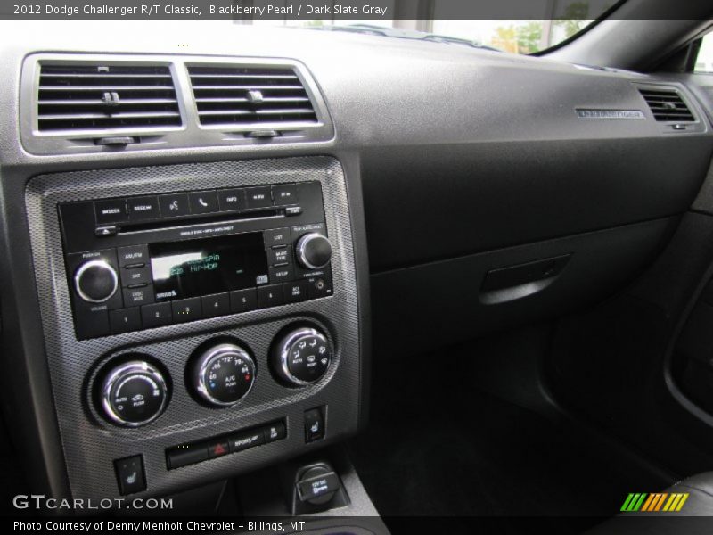 Blackberry Pearl / Dark Slate Gray 2012 Dodge Challenger R/T Classic