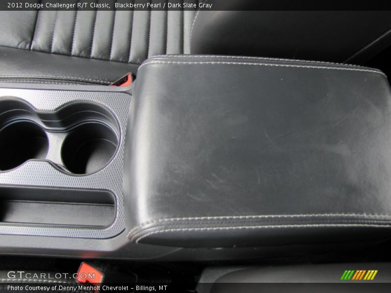 Blackberry Pearl / Dark Slate Gray 2012 Dodge Challenger R/T Classic