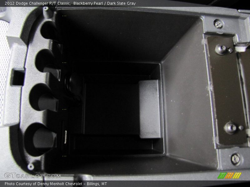 Blackberry Pearl / Dark Slate Gray 2012 Dodge Challenger R/T Classic