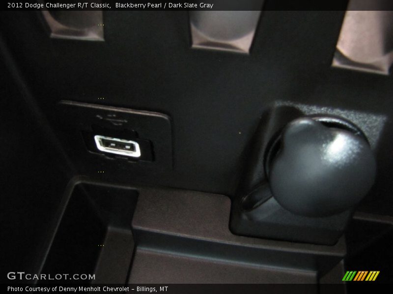 Blackberry Pearl / Dark Slate Gray 2012 Dodge Challenger R/T Classic