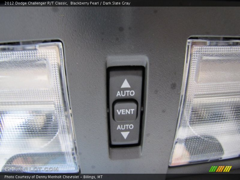 Blackberry Pearl / Dark Slate Gray 2012 Dodge Challenger R/T Classic