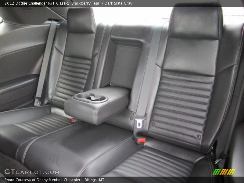 Rear Seat of 2012 Challenger R/T Classic