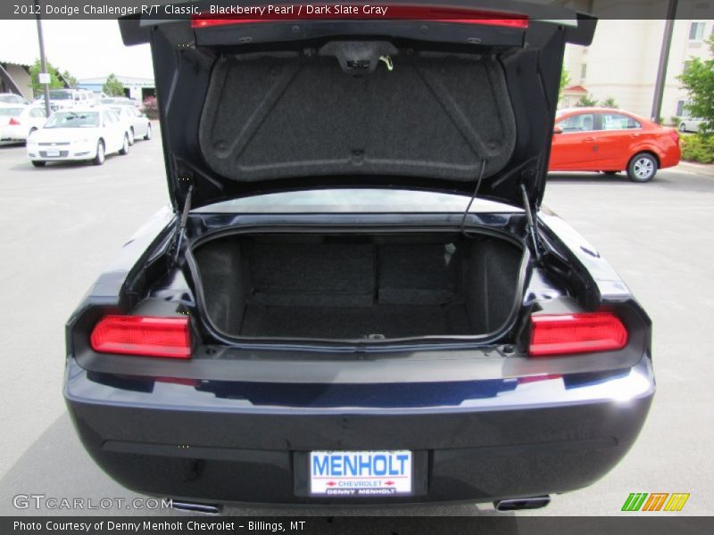 Blackberry Pearl / Dark Slate Gray 2012 Dodge Challenger R/T Classic