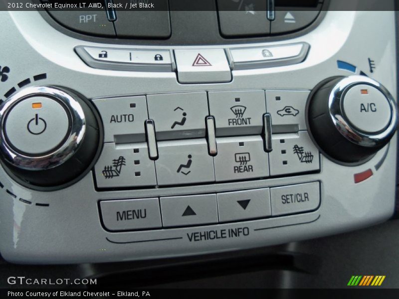 Black / Jet Black 2012 Chevrolet Equinox LT AWD