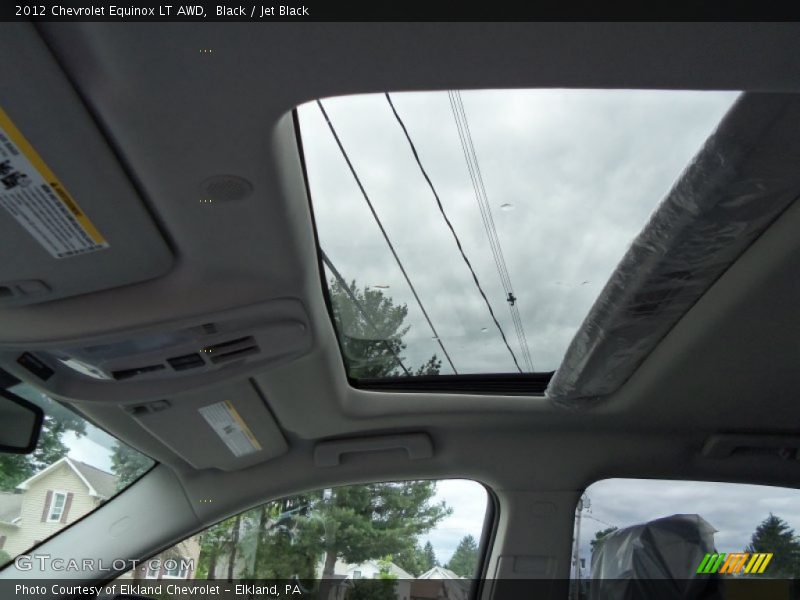 Black / Jet Black 2012 Chevrolet Equinox LT AWD