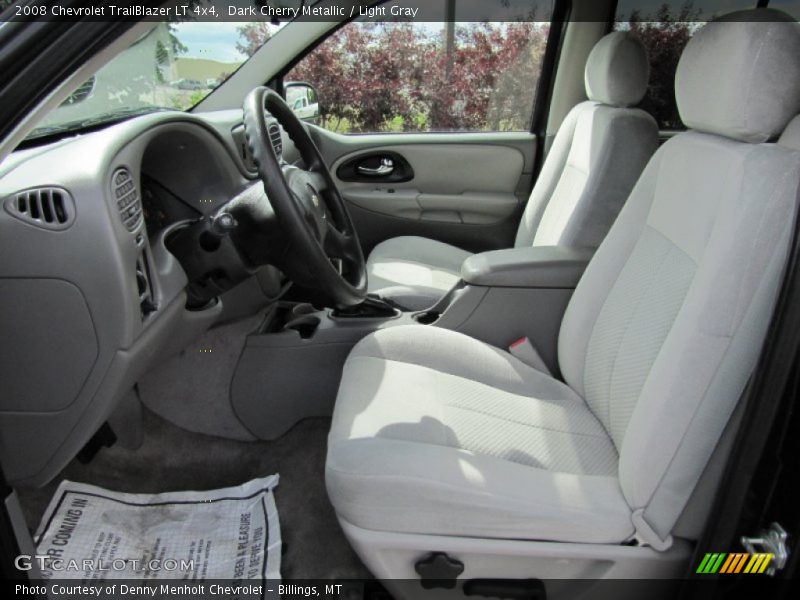  2008 TrailBlazer LT 4x4 Light Gray Interior