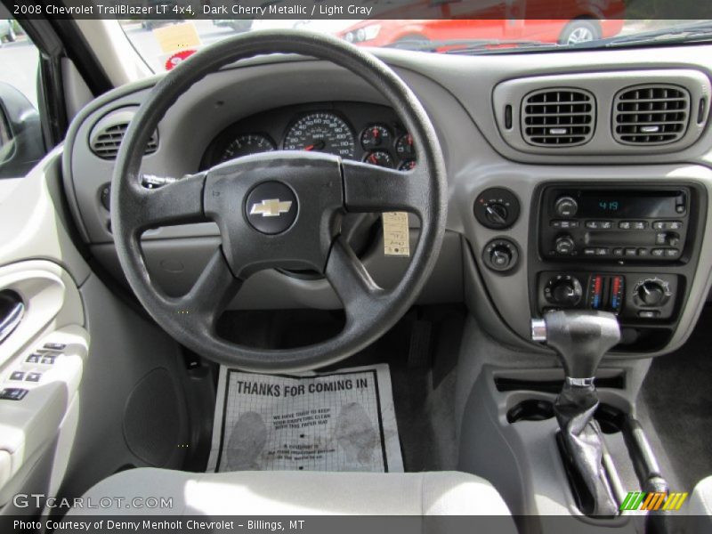 Dashboard of 2008 TrailBlazer LT 4x4
