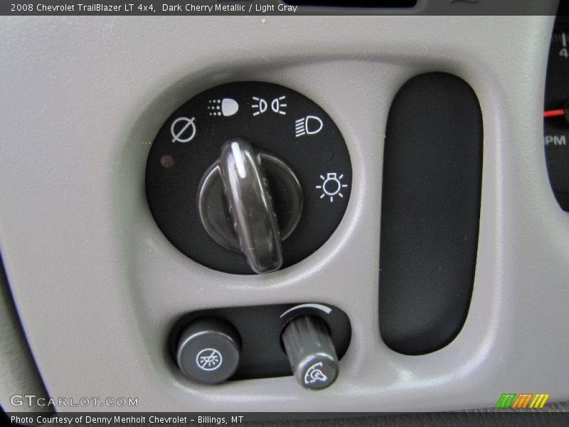 Controls of 2008 TrailBlazer LT 4x4