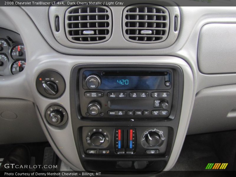 Controls of 2008 TrailBlazer LT 4x4