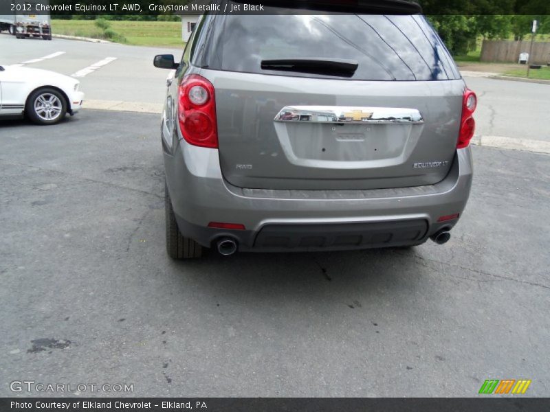 Graystone Metallic / Jet Black 2012 Chevrolet Equinox LT AWD