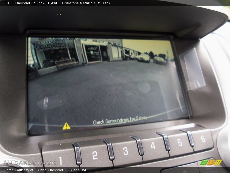 Graystone Metallic / Jet Black 2012 Chevrolet Equinox LT AWD