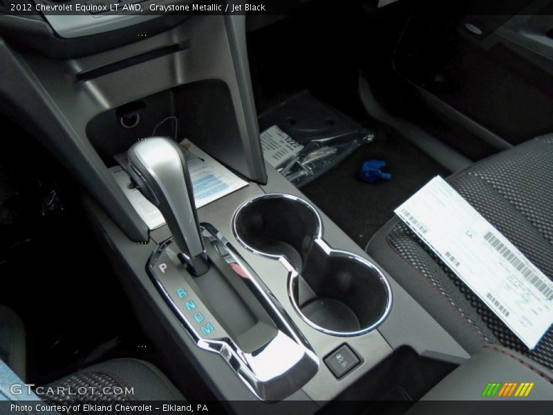 Graystone Metallic / Jet Black 2012 Chevrolet Equinox LT AWD