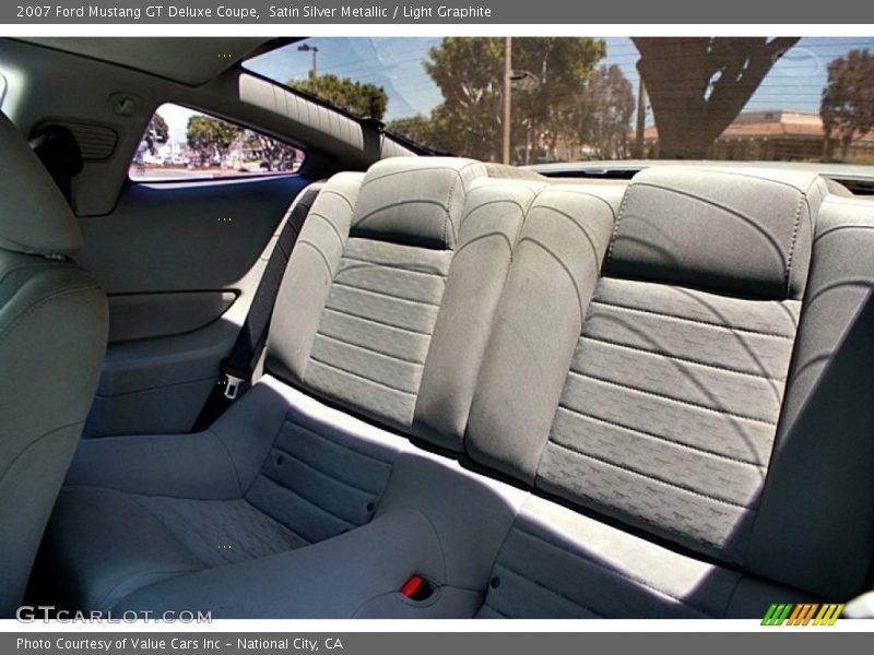 Satin Silver Metallic / Light Graphite 2007 Ford Mustang GT Deluxe Coupe