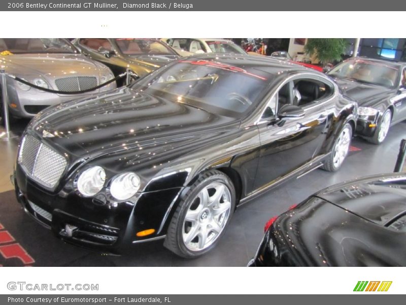 Diamond Black / Beluga 2006 Bentley Continental GT Mulliner