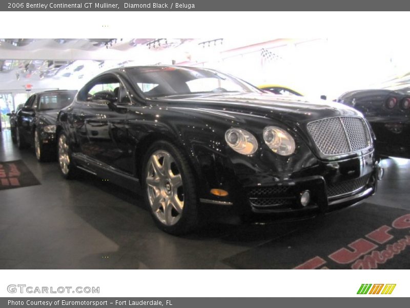 Diamond Black / Beluga 2006 Bentley Continental GT Mulliner