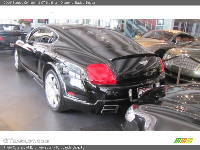 Diamond Black / Beluga 2006 Bentley Continental GT Mulliner