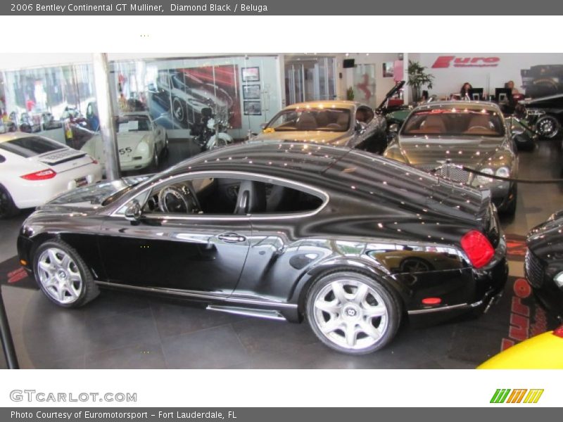 Diamond Black / Beluga 2006 Bentley Continental GT Mulliner