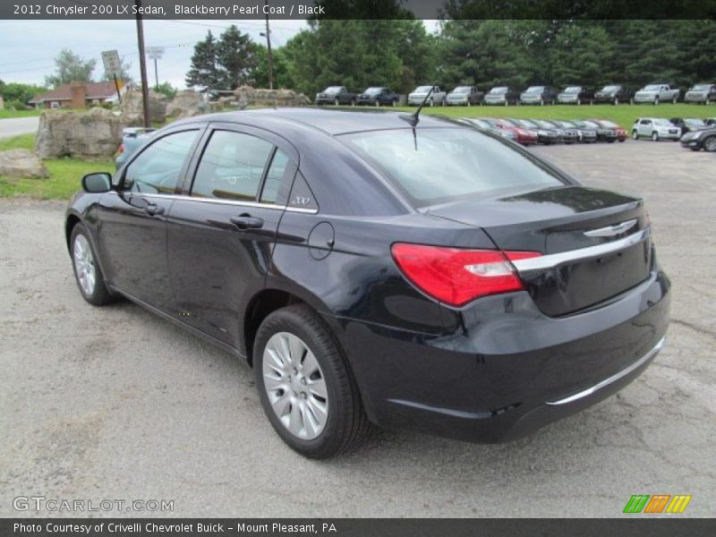  2012 200 LX Sedan Blackberry Pearl Coat