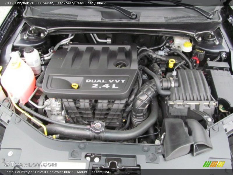  2012 200 LX Sedan Engine - 2.4 Liter DOHC 16-Valve Dual VVT 4 Cylinder