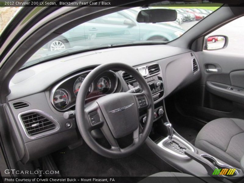 Dashboard of 2012 200 LX Sedan