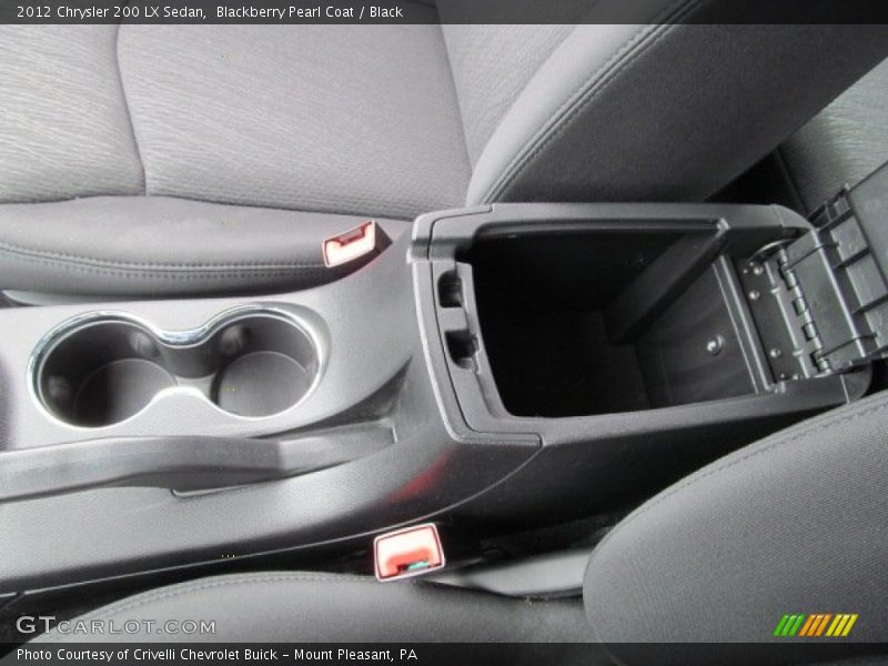 Blackberry Pearl Coat / Black 2012 Chrysler 200 LX Sedan