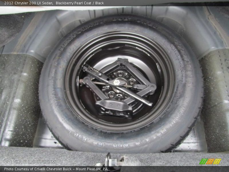 Tool Kit of 2012 200 LX Sedan