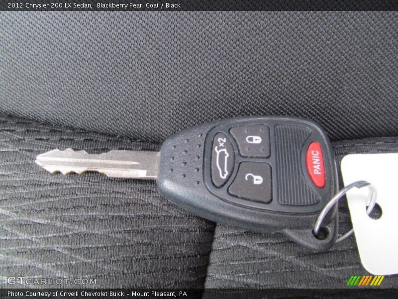 Keys of 2012 200 LX Sedan