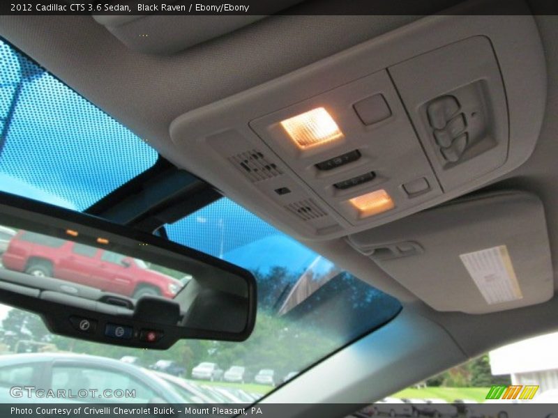 Black Raven / Ebony/Ebony 2012 Cadillac CTS 3.6 Sedan