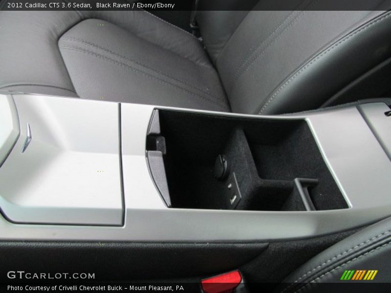 Black Raven / Ebony/Ebony 2012 Cadillac CTS 3.6 Sedan