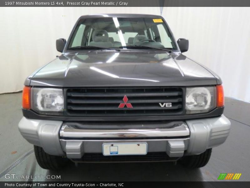 Prescot Gray Pearl Metallic / Gray 1997 Mitsubishi Montero LS 4x4