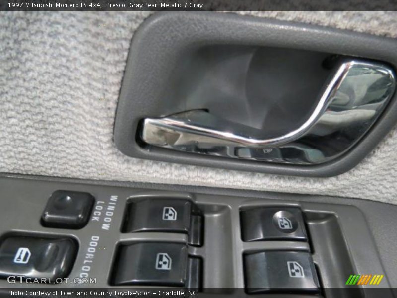 Prescot Gray Pearl Metallic / Gray 1997 Mitsubishi Montero LS 4x4